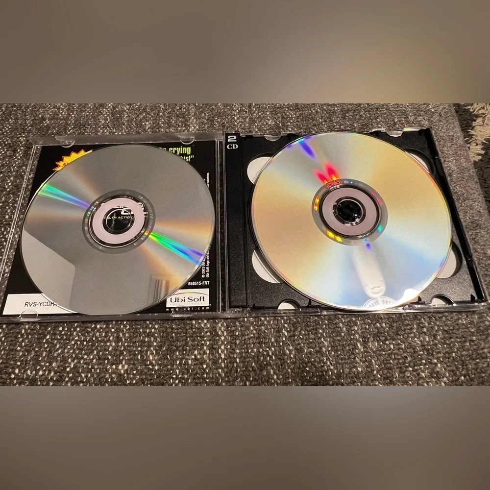 2003 PC CD ROM Tom Clancy's Rainbow Six 3 Raven Shield 2 disc Rated M